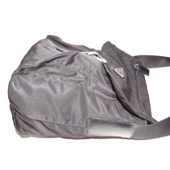 Re-released Prada Black Leather And Black Nylon Cross Body Bag! FINAL MARKDOWN! - Picture 6 of 12